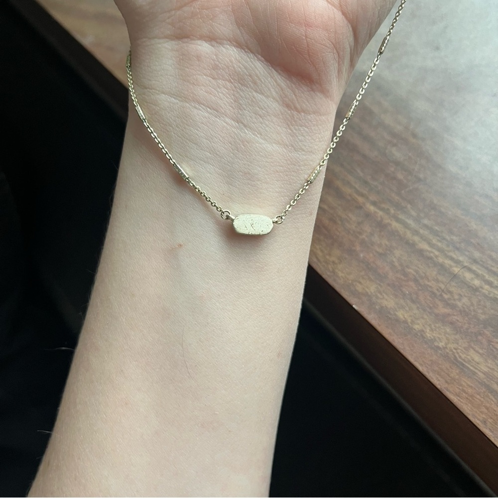 Kendra Scott Fern Necklace Gold Plated